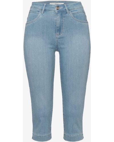 Brax 5-Pocket-Jeans Style Shakira C (72-7928) sommerlich - Blau