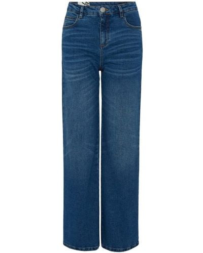 Opus 5-Pocket-Jeans - Blau