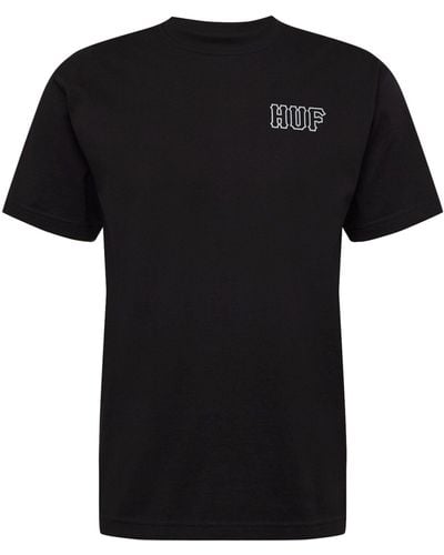 Huf T-Shirt (2-tlg) - Schwarz