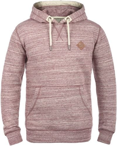 Solid Hoodie SDKevin Kapuzensweatshirt mit Fleece-Innenseite - Pink