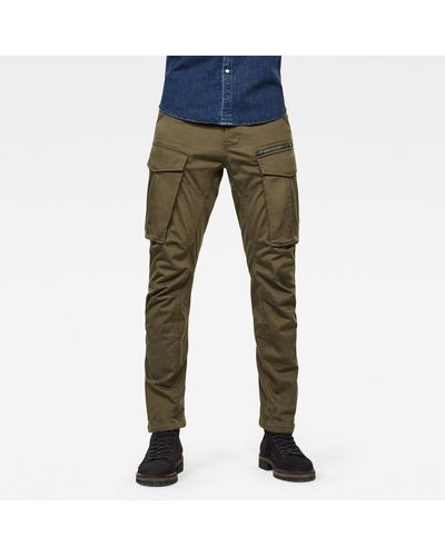 G-Star RAW Fit-Jeans Rovic zip 3d regular tapered - Grün