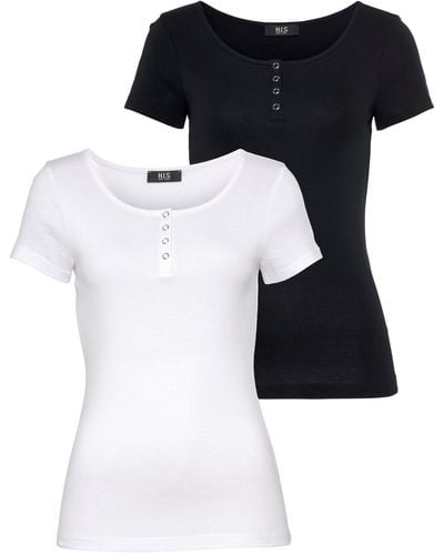 H.i.s. T-Shirt DE für Rabatt zu | Damen Bis Online-Schlussverkauf Lyst Polos – und 53% 