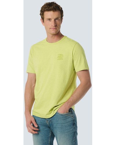 No Excess Print-Shirt mit großem Rückenprint - Grün