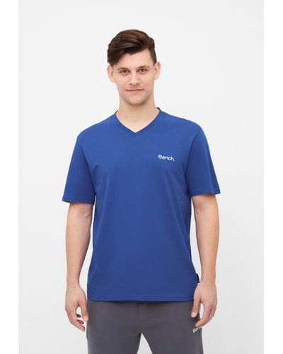 Bench T-Shirt MEMPHIS - Blau