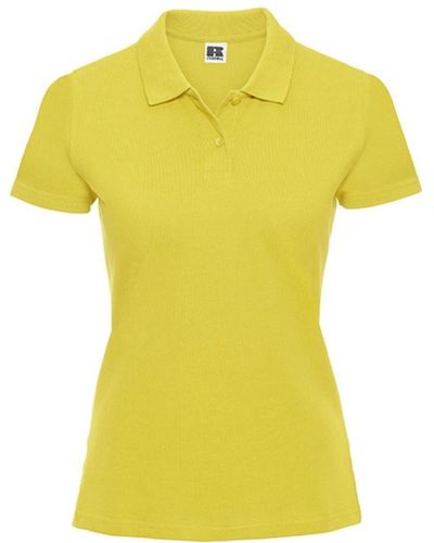 Russell Ladies Classic Cotton Poloshirt - Gelb