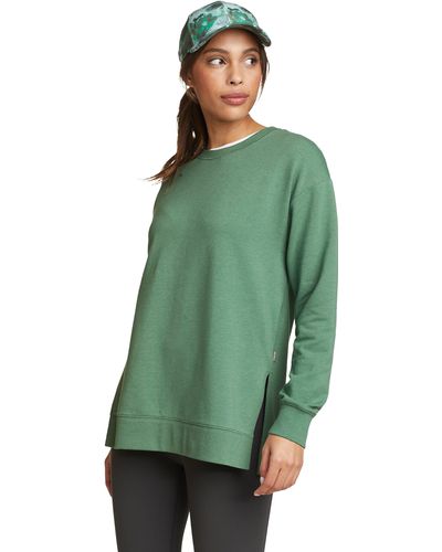 Eddie Bauer Motion Cozy Sweatshirt-Tunika - Grün