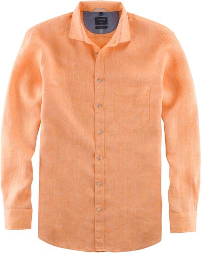 Olymp Outdoorhemd - Orange