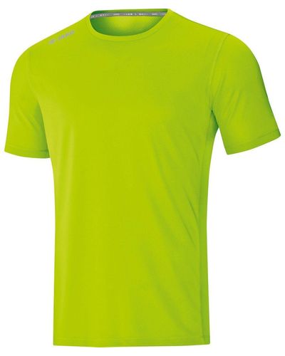JAKÒ Kurzarmshirt T-Shirt Run 2.0 neongrýn - Grün
