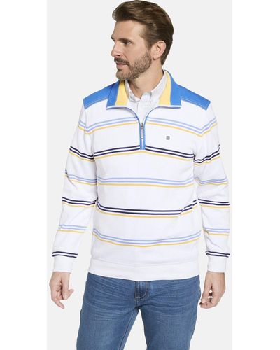 Babista Sweatshirt MODAVISTA mit farbigen Streifen - Weiß