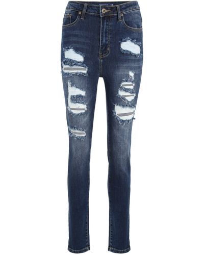 Aéropostale Skinny-fit-Jeans (1-tlg) Weiteres Detail - Blau