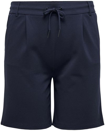 Only Carmakoma Shorts - Blau