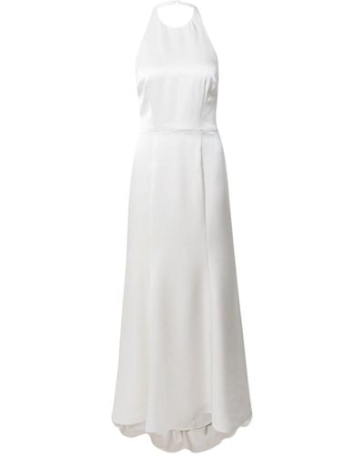 Jarlo Abendkleid Monroe (1-tlg) Rückenfrei, Falten - Weiß
