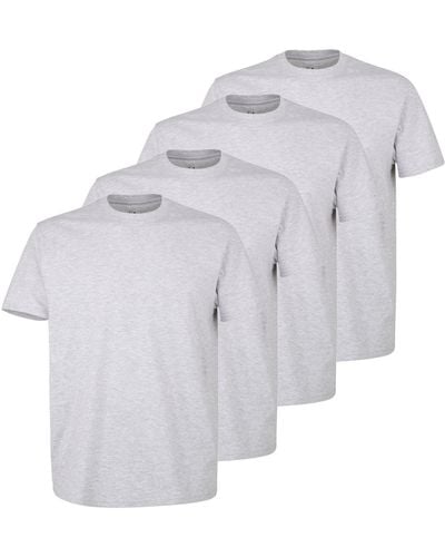 Götzburg Shirt California (4-tlg) mit Rundhals-Ausschnitt, Premium-Qualität - Blau