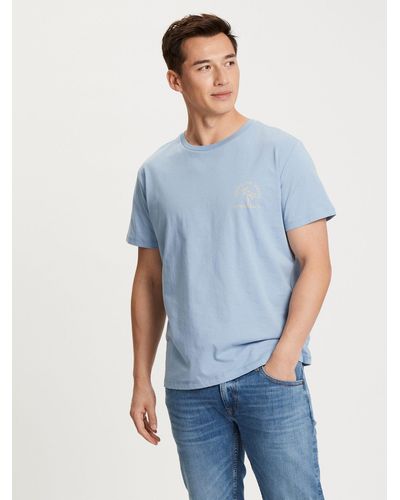 Cross Jeans ® Rundhalsshirt 15908 - Blau