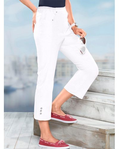 Sieh an! Jeansshorts - Weiß
