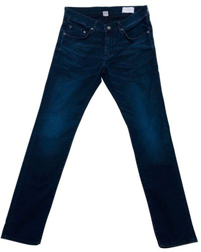 Baldessarini 5-Pocket-Jeans uni (1-tlg) - Blau