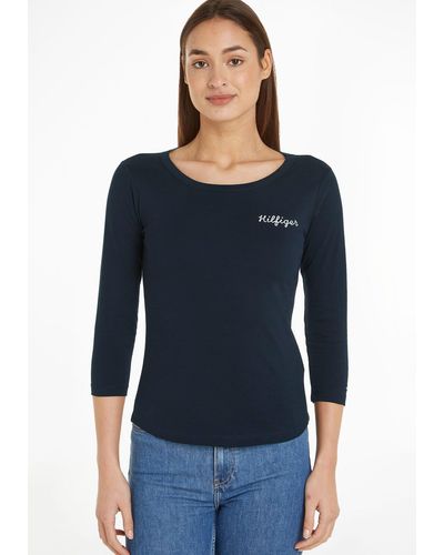 Lyst Hilfiger \'NEW mit CODY\' Modell | in DE Longsleeve Tommy Natur 3/4-Arm