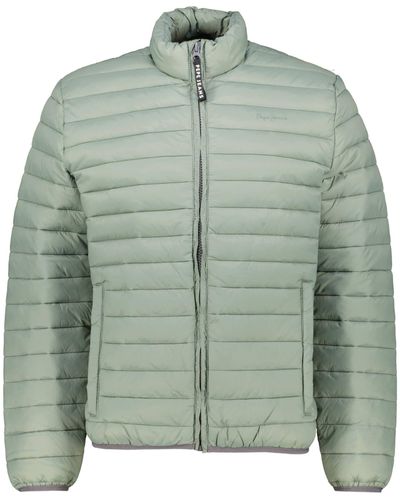 Pepe Jeans Steppjacke CONNEL SOLID (1-St) - Grün