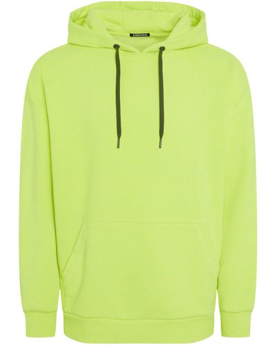 Chiemsee Kapuzensweatshirt Hoodie mit Print und Stitching 1 - Grün