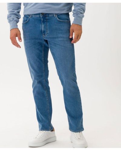 Brax 5-Pocket-Jeans Style COOPER Performance Denim All Season - Blau