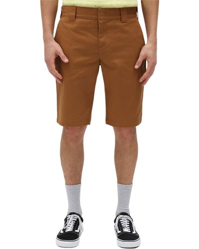 Dickies Shorts Short Slim Fit - Braun