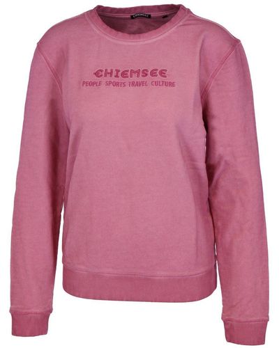 Chiemsee Women Sweatshirt, Comfort Fit (1-tlg) - Pink