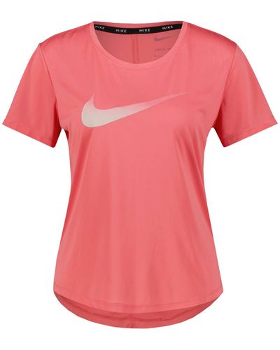 Nike Sportshirt ONE DRI-FIT SWOOSH SS - Pink