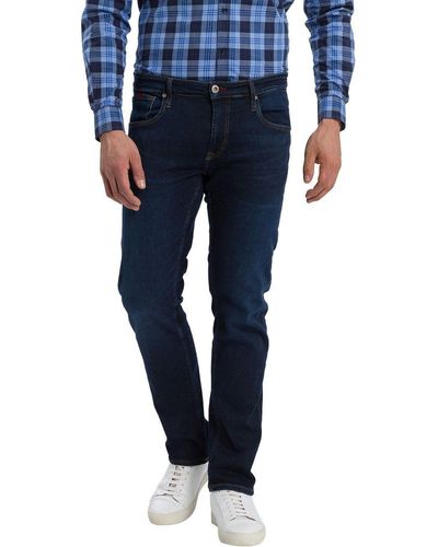 Cross Jeans CROSS ® Slim-fit-Jeans DAMIEN mit Stretch - Blau