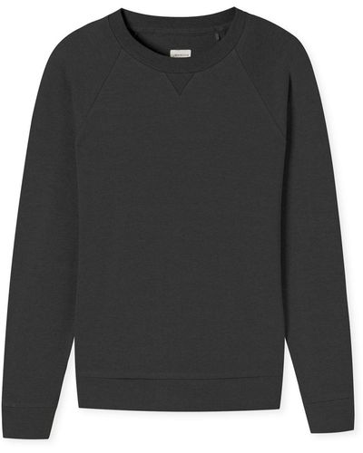 Schiesser Mix & Relax Sweatshirt pulli pullover - Grau