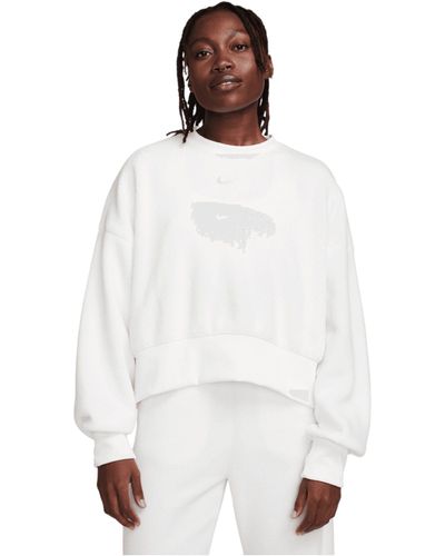 Nike Sweater Plush Sweatshirt - Weiß