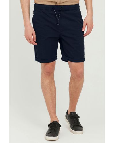 Solid Chinoshorts SDLinan Chino Shorts mit elastischem Bund - Blau