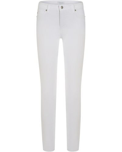 Cambio 5-Pocket-Jeans Parla - Weiß