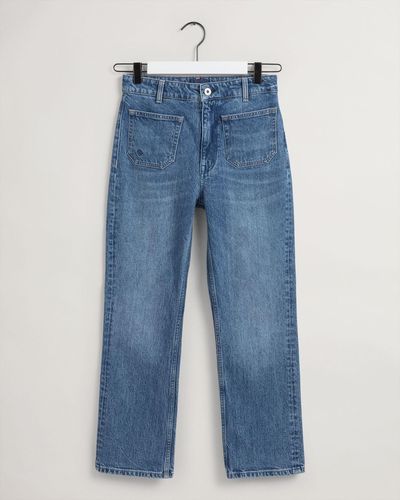 GANT Slim-fit-Jeans - Blau