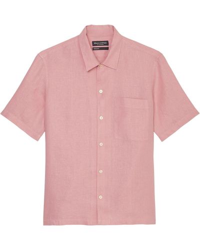 Marc O' Polo Kurzarmhemd - Pink
