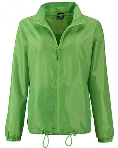James & Nicholson Outdoorjacke Ladies`Promo Jacket - Grün
