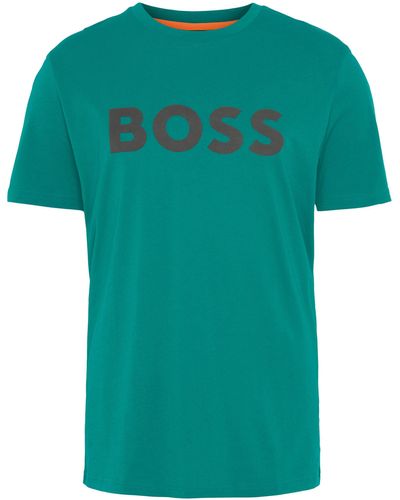 BOSS by HUGO BOSS T-Shirt Riou_1 10251640 01 in Blau für Herren | Lyst DE