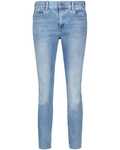 G-Star RAW 5-Pocket- Jeans LHANA Skinny Fit (1-tlg) - Blau