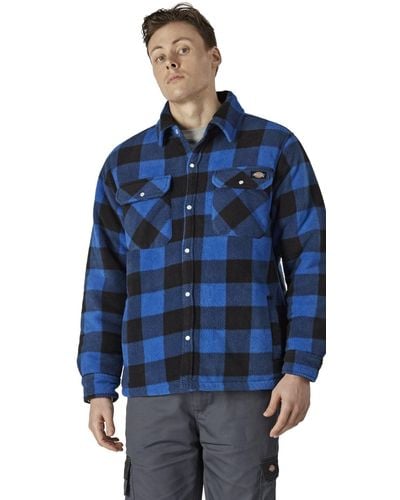 Dickies Thermohemd Portland SH5000, Wattiertes Hemd aus Fleece im  Holzfällerlook in Schwarz für Herren | Lyst DE