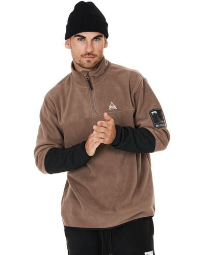 S.o.s. Strickpullover Laax aus recyceltem Polyester - Mehrfarbig
