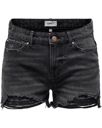 ONLY Jeansshorts Pacy (1-tlg) - Schwarz