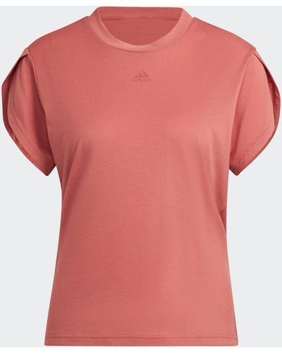 adidas Originals Kurzarmshirt W FLORAL T - Pink