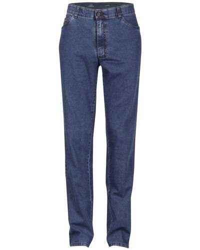 Club of Comfort 5-Pocket-Jeans Liam - Blau
