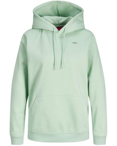 JJXX Sweatshirt ABBIE (1-tlg) Plain/ohne Details - Grün