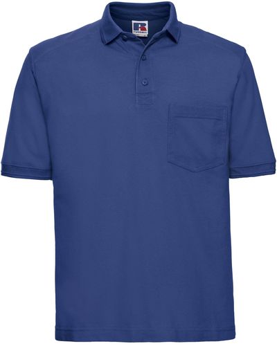 Russell Poloshirt Polohemd Z011 Workwear auch in groß Größen - Blau