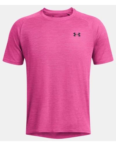 Under Armour ® T- Shirt UA Tech Textured SS - Pink