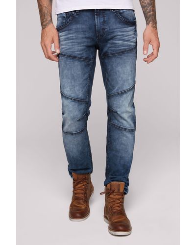 Camp David Regular-fit-Jeans mit hoher Elastizität - Blau