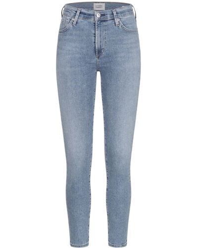 Citizens of Humanity Low-rise- Jeans ROCKET ANKLE Mid Waist - Blau