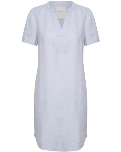 Part Two Jerseykleid Kleid AminasePW - Weiß
