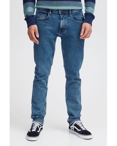 Blend Slim Jeans Basic Hose Denim Twister Fit 6411 in Blau
