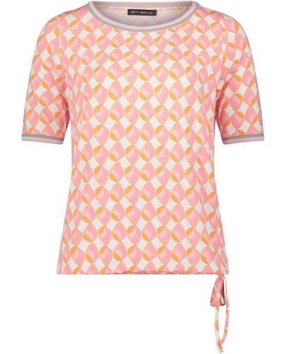 Betty Barclay T- / Da., Polo / Shirt Kurz 1/2 Arm - Pink